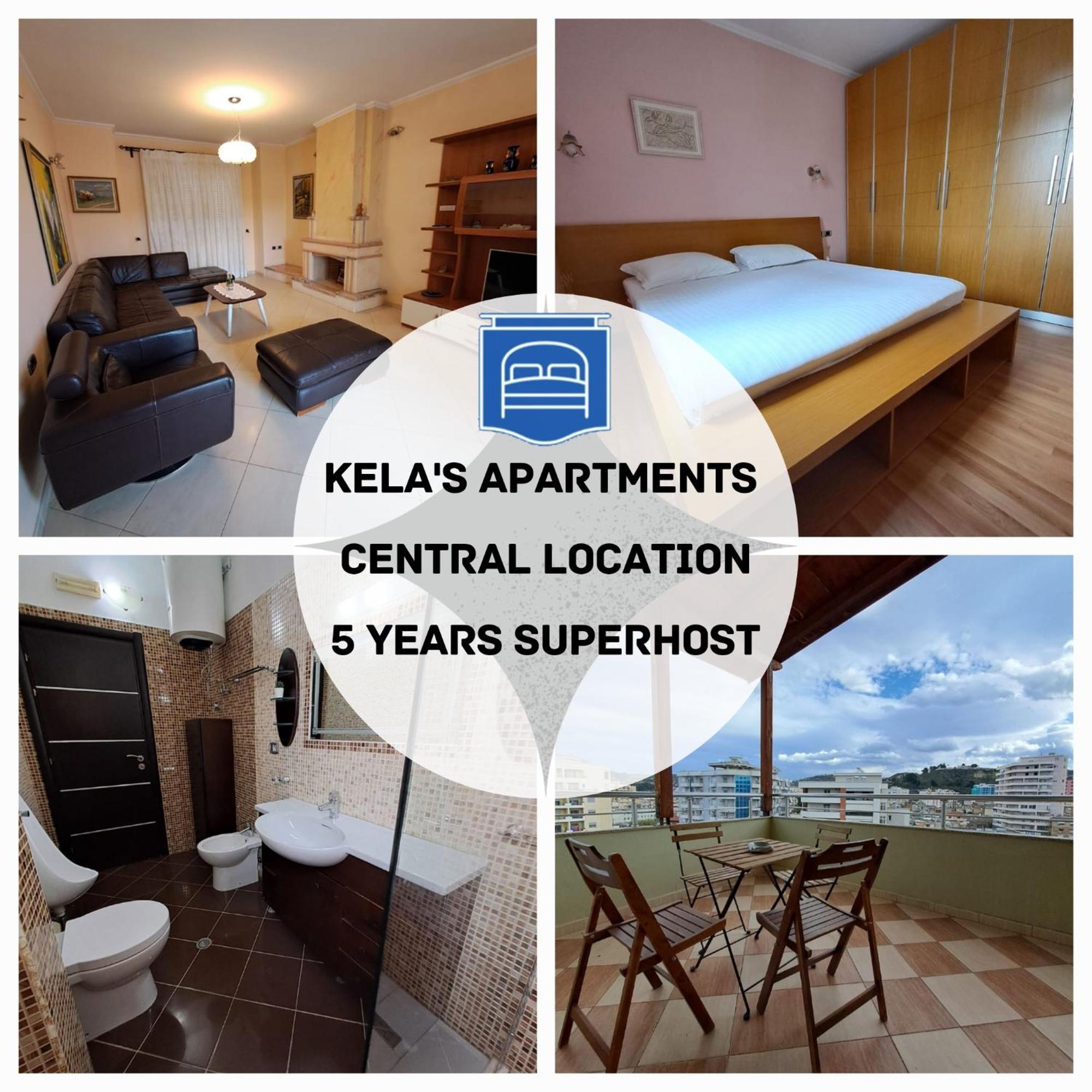 Penthouse 4 Bedrooms Apartment Vlore Bagian luar foto